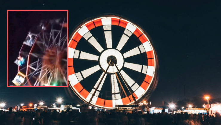 Accidente de rueda de la fortuna