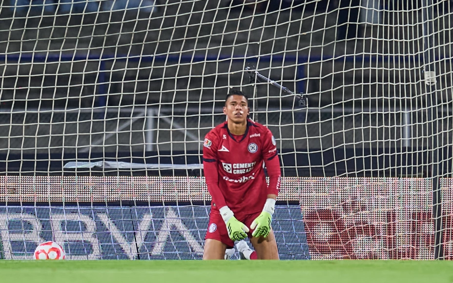 Kevin Mier, portero de Cruz Azul