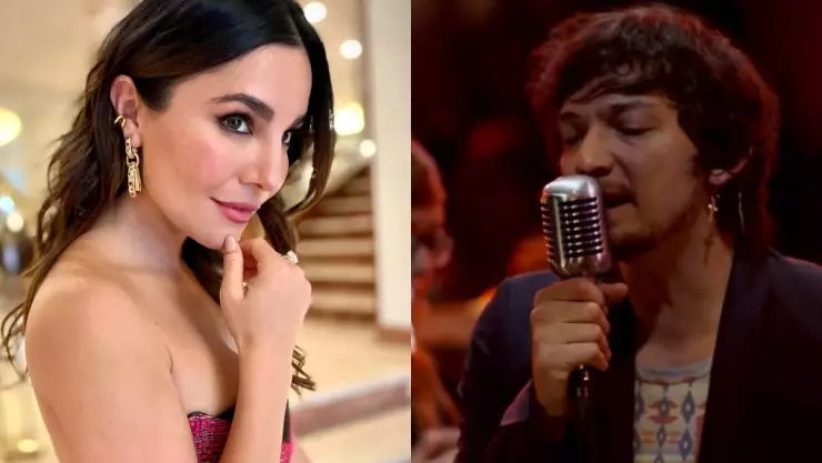 Martha Higareda y Leon Larregui.