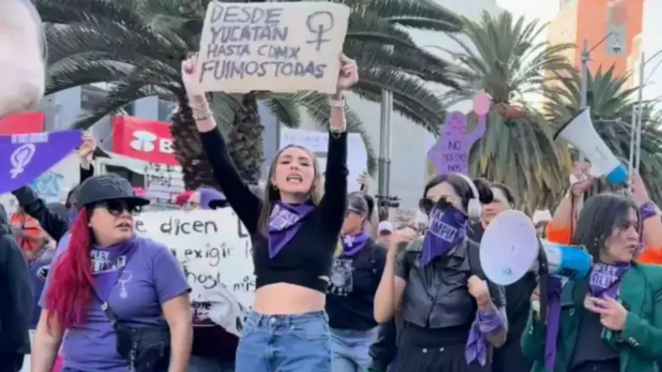 marcha 25n 2025 CDMX