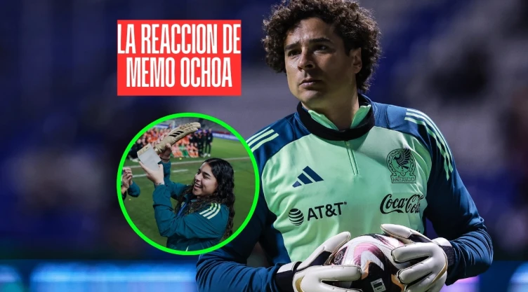 Memo Ochoa sorprendió con su reacción al título de Valentina Murrieta como Guante de Oro