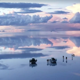 Salar de Uyuni en Bolivia