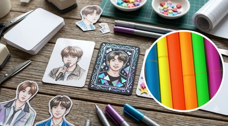 5 ideas para crear tarjetas coleccionables de los Saja Boys con cartulina