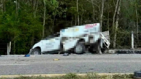 fuerte accidente