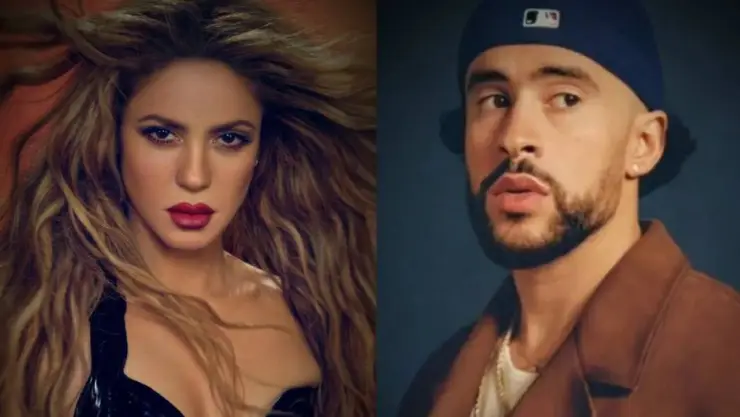 Shakira vence a Bad Bunny como la latina más escuchada en Spotify