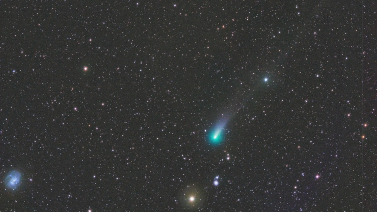 leonard cometa simple vista