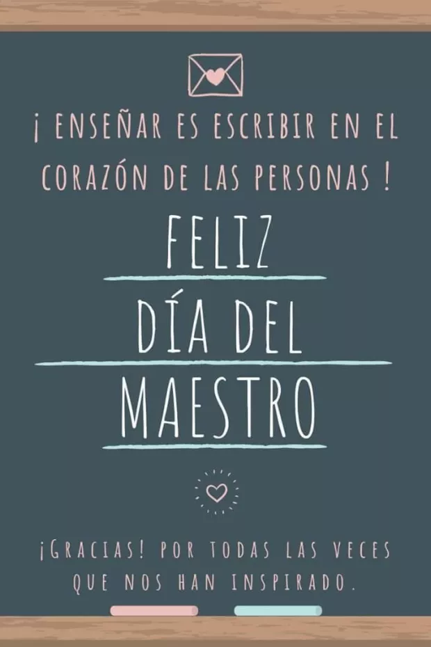 Feliz Día del Maestro: Imágenes y frases para dedicar
