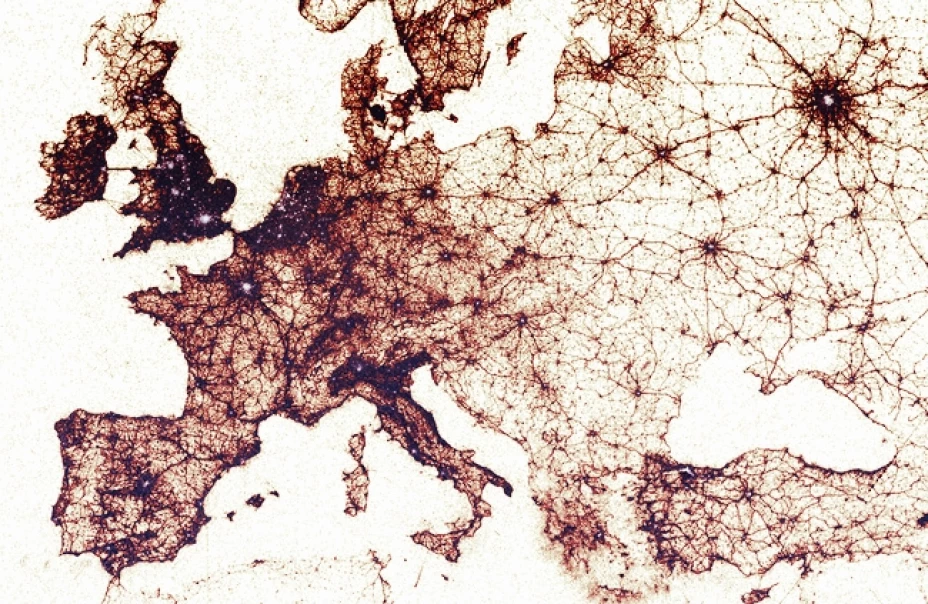 La red social Twitter publicó en su blog una serie de mapas que evidencian la actividad de los usuarios a nivel mundial