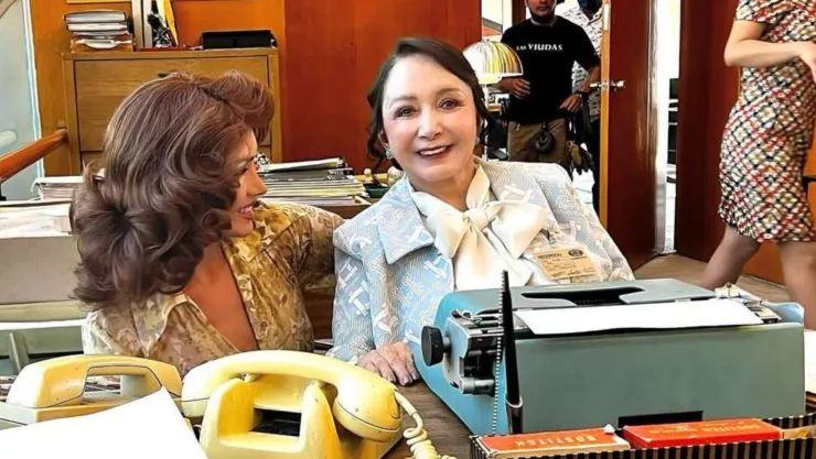 María Antonieta de las Nieves La Chilindrina y Lucía Méndez