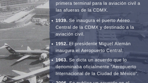 Qué nombres ha recibido el AICM a lo largo de su historia