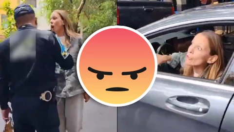 (VIDEO) Mujer extranjera ataca a policía de la CDMX_ ‘No me gustan los negros como tú'; se viraliza.jpg