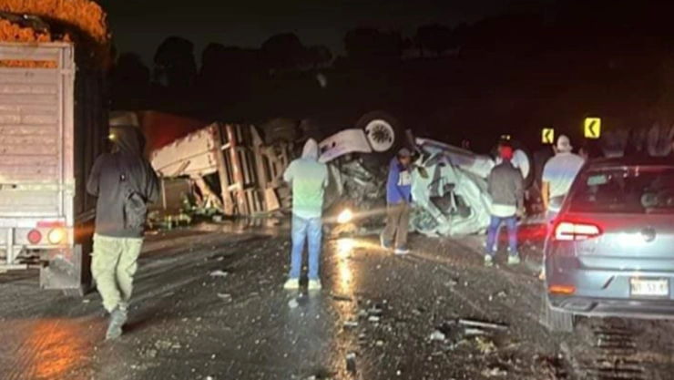 accidente autopista méxico puebla hoy