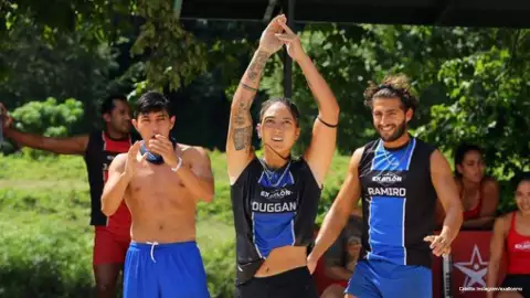 Ximena Duggan festejando en Exatl&oacute;n
