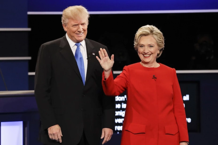 Clinton y Trump