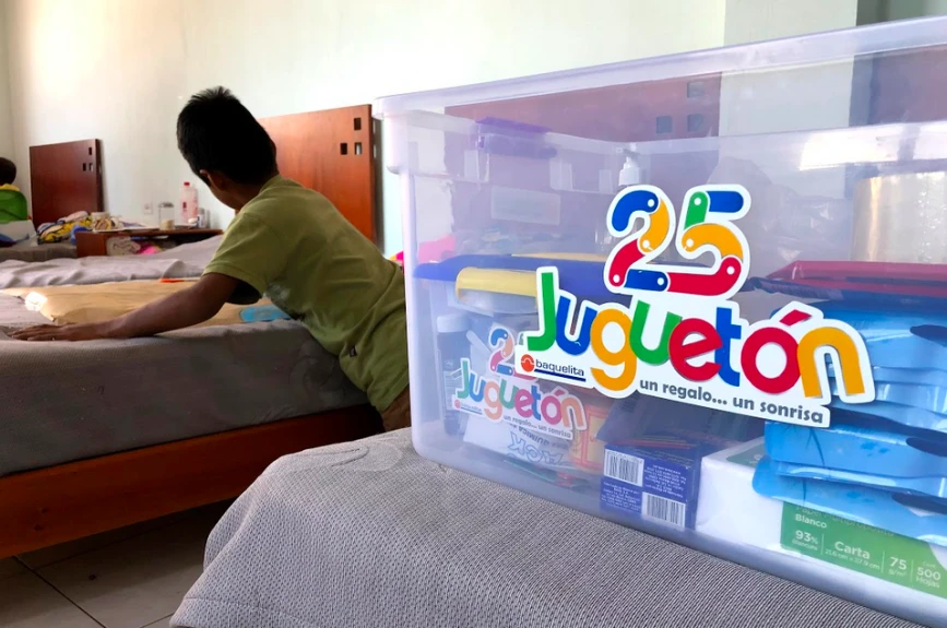 Entregas Juguetón en Puebla de la mano de UNICEF