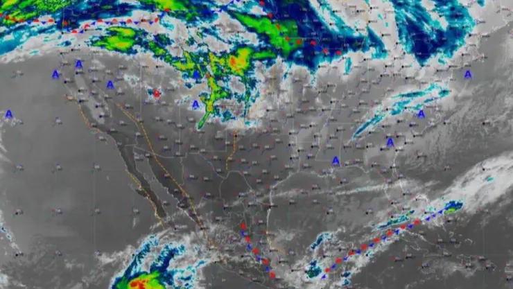 Frente Frío 19 causa alarma en el sur del país; habrá lluvias intensas en 4 estados