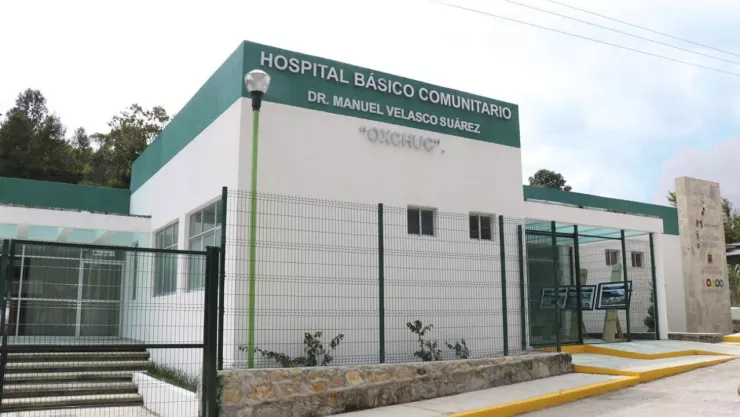 Hospital Oxchuc en Chiapas.