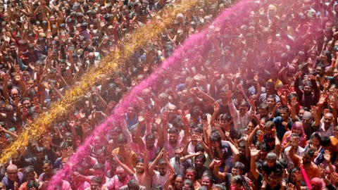 india festival holi colores primavera