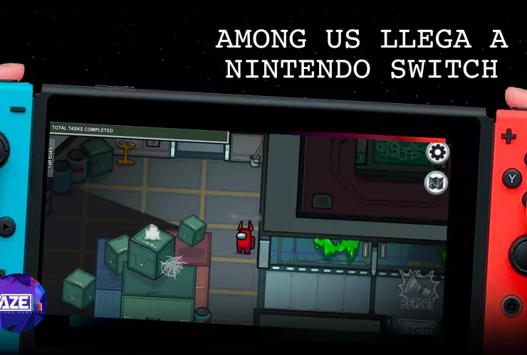 Among us llega a nintendo switch