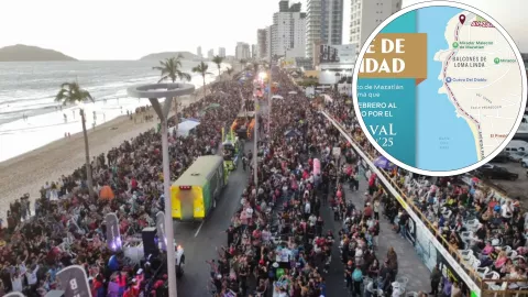 Cierre de vialidades por Carnaval