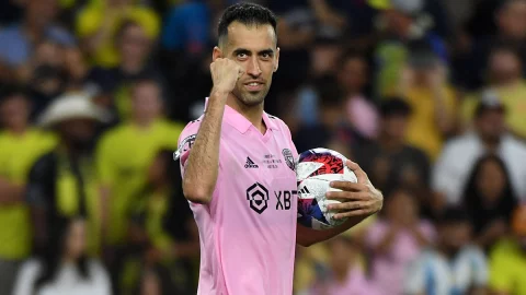 Sergio Busquets con el Inter Miami