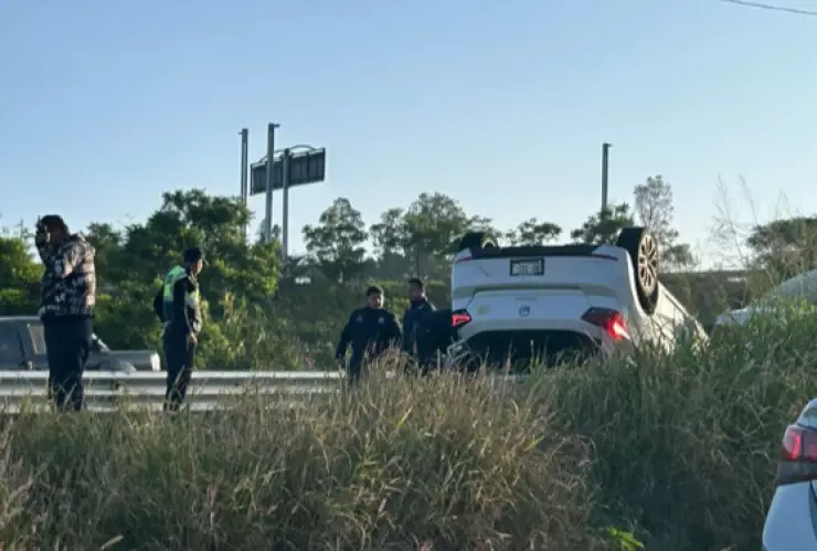 Accidente HOY en la México-Querétaro carretera 57 terminal de autobuses