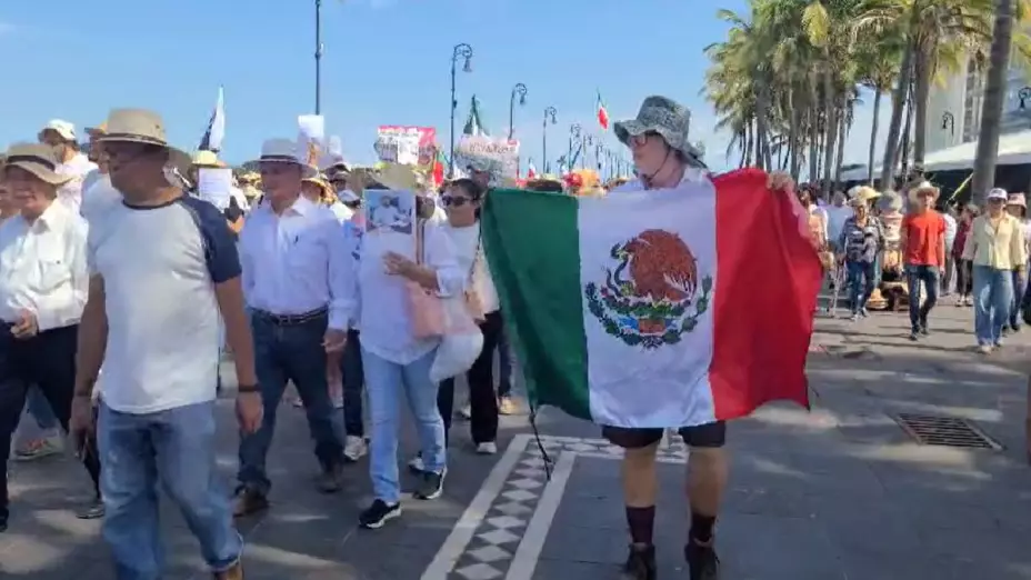 Marcha Generación Z en Veracruz