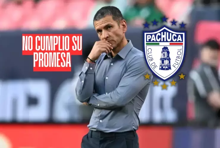 Se terminó el proyecto: Jaime Lozano no cumplió su primera promesa en Pachuca.