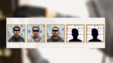 cinco personas detenidas por robo de casa