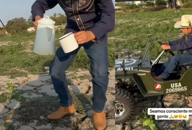 Niño influencer don conejo pide ser más consciente ante la falta de agua en Sinaloa.jpg