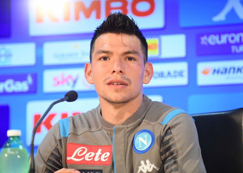 Lozano en Napoli.