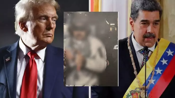 Filtran primera FOTO de Nicolás Maduro DETENIDO, tras ser capturado en Venezuela