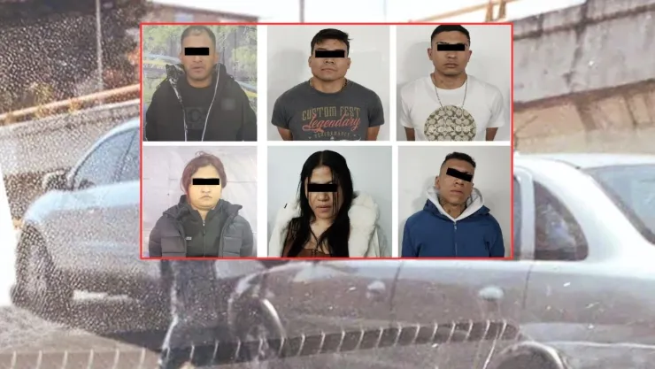 Capturan a banda de montachoques en plena extorsión a un conductor de CDMX
