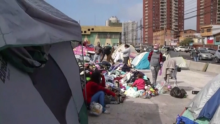 Migrantes venezolanos temen nuevo ataque en Chile