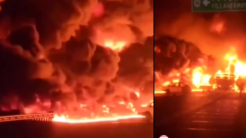 Explosión pipa Tabasco