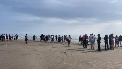 turista desaparece en playa de Chachalacas