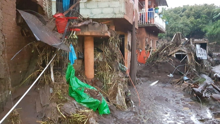 Inundaciones en Michoacán