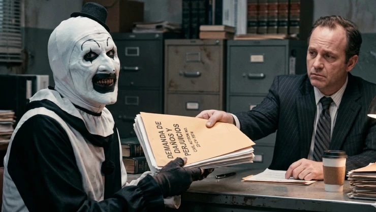 Demanda contra Terrifier por propiedad de Art el Payaso