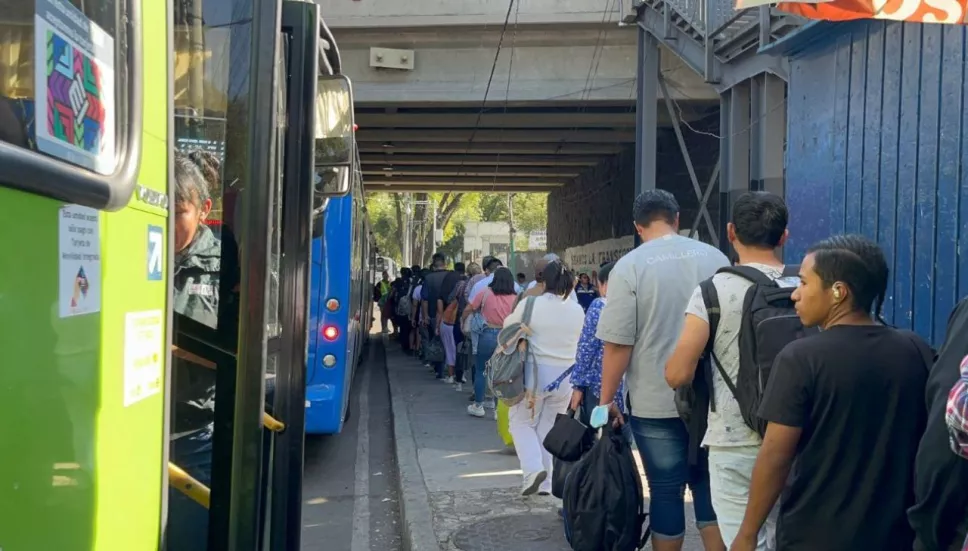 Tren Ligero de CDMX sin servicio