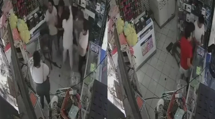 Mujeres agreden en grupo a empleados de un negocio en Tlalnepantla