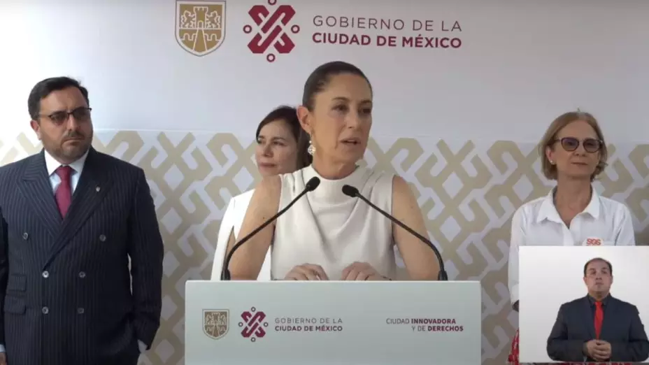 Claudia Sheinbaum felicita a Delfina Gómez