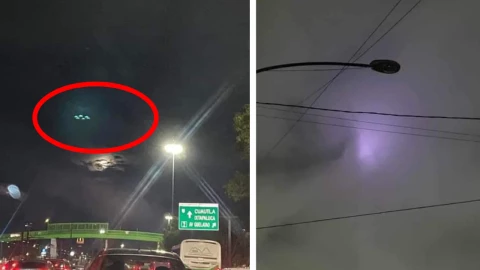 Capitalinos captan supuesto OVNI en CDMX