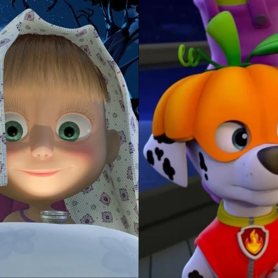 Masha y el Oso y Paw Patrol tienen historias de Halloween perfectas para que los niños aprendan a disfrutar sin miedo.
