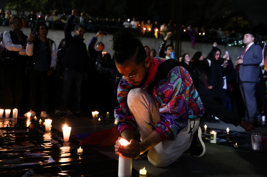 Se manifiestan en México por muerte del magistrado Ociel Baena