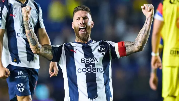 Sergio Ramos en Rayados de Monterrey