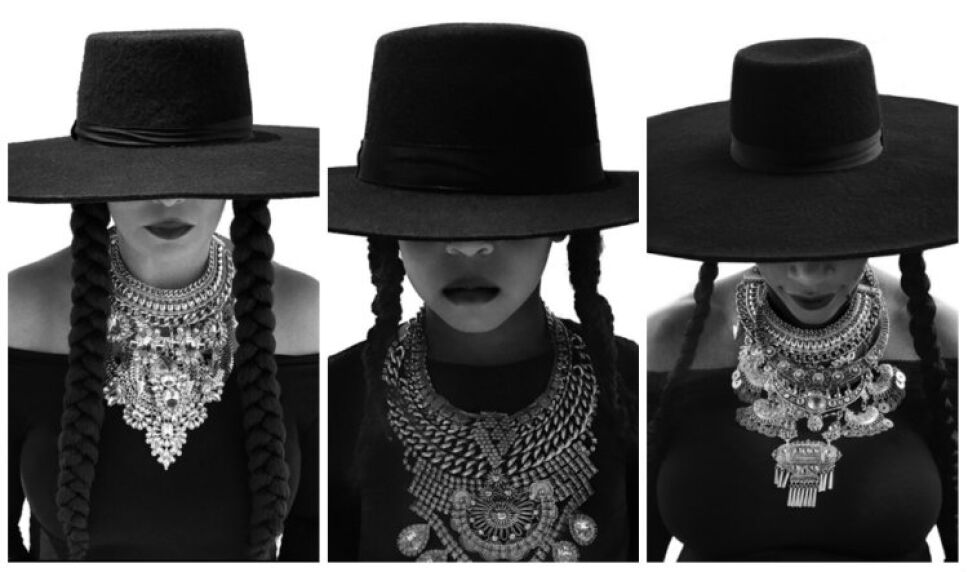 Tina Knowles/ Blue Ivy Carter/ Serena Williams