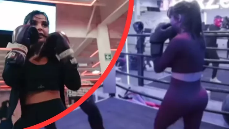 Karely Ruiz se prepara para su primer combate de box en Colombia