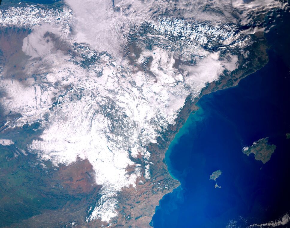 La tormenta Filomena cubrió de nieve una gran parte de España.