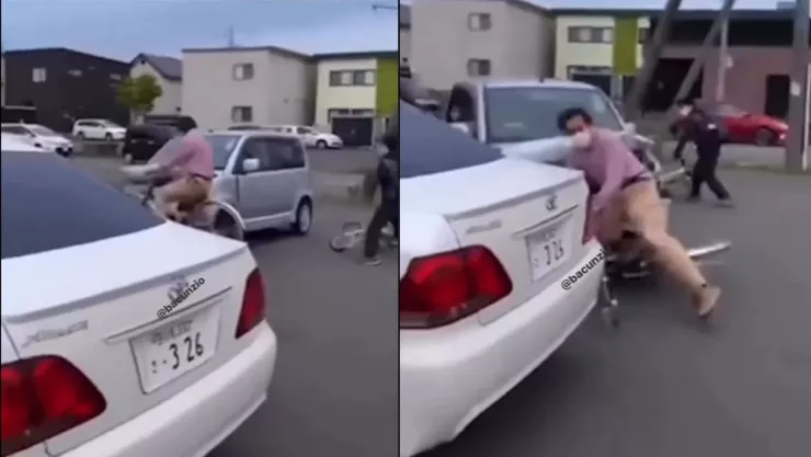 ciclista es brutalmente atropellado