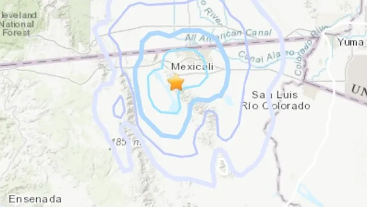 Reportan sismo en Mexicali hoy 8 de abril 2023; magnitud 3.6